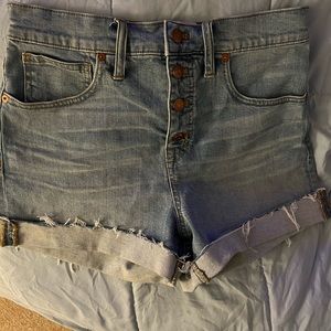 Madewell, Woman’s Jean shorts.